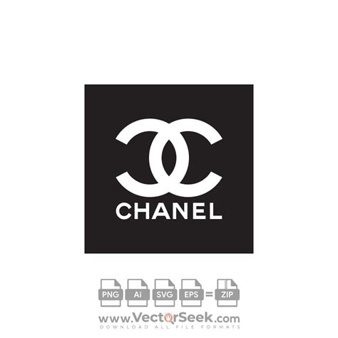 designer chanel logo|Chanel logo black and white.